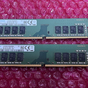 삼성 DDR4 8GB 1Rx8 PC4-2400T 2개