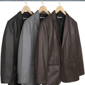 정품 슈프림 가죽자켓 XL사이즈