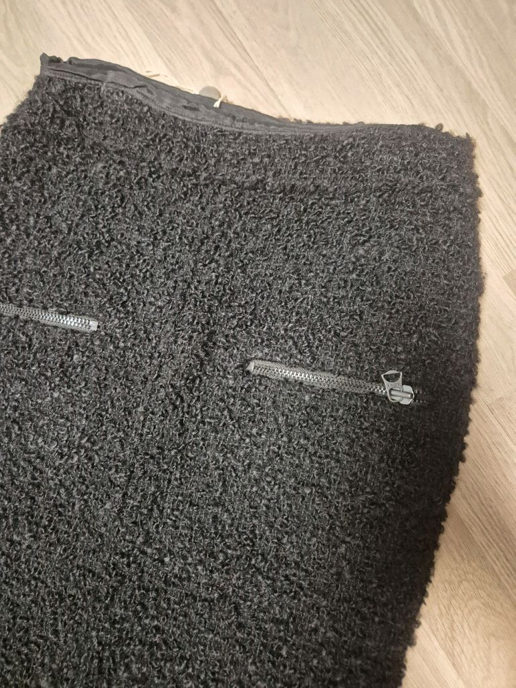 아크네 트위드 스커트--4