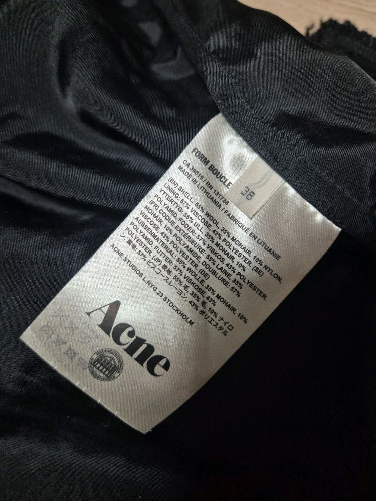 아크네 트위드 스커트--8