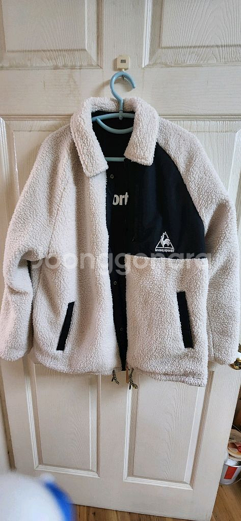 르꼬끄 리버시블 플리스 자켓 M 95- 100--1