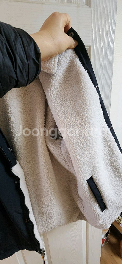 르꼬끄 리버시블 플리스 자켓 M 95- 100--7