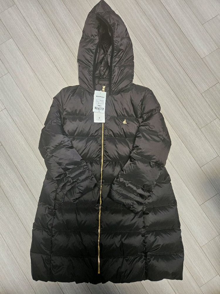 빈폴 키즈 여아 중경량 롱패딩 160--2