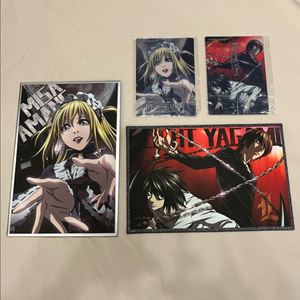 데스노트 엘+라이토, 미사 색지 카드 세트 (일괄)