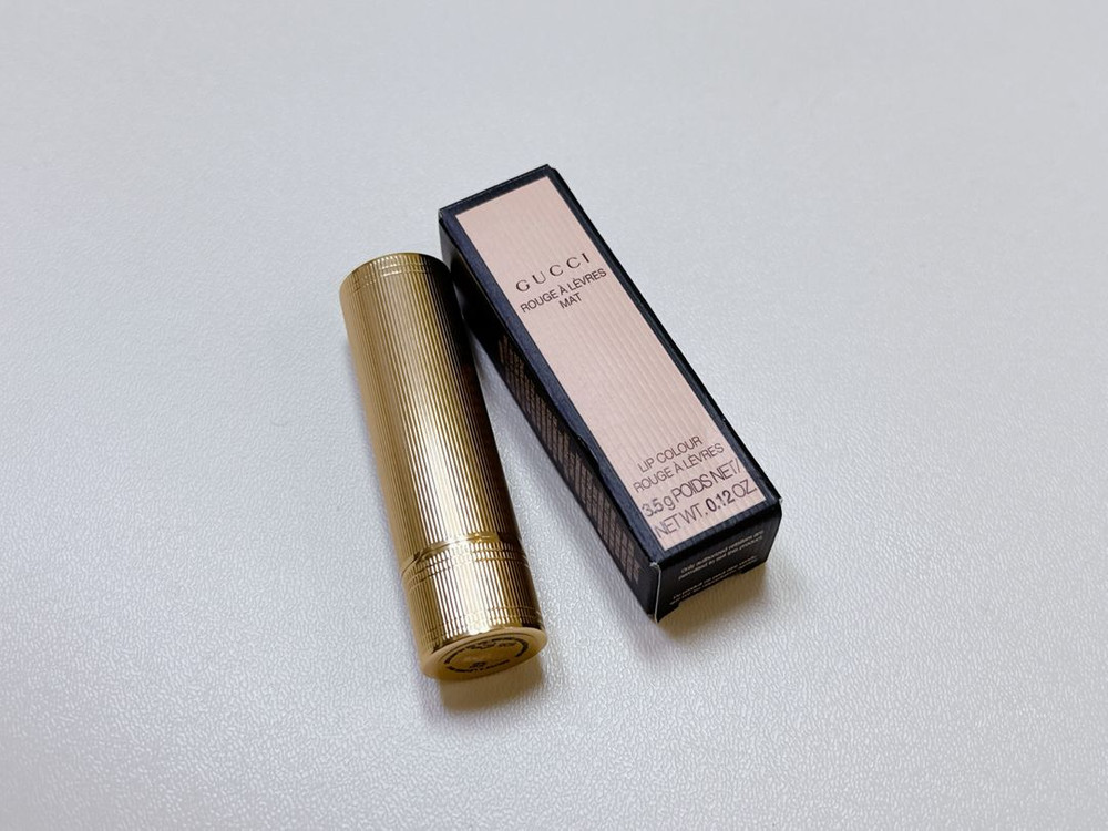 구찌 루즈 아 레브르 마뜨 립스틱 505 자넷러스트--1