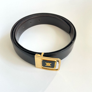 셀린느 로고 금장 벨트