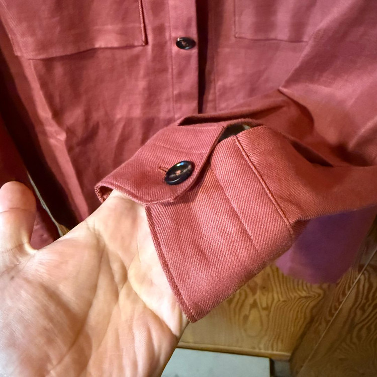 제냐 23 S/S 오아시 리노 브릭 셔츠 자켓 이미지