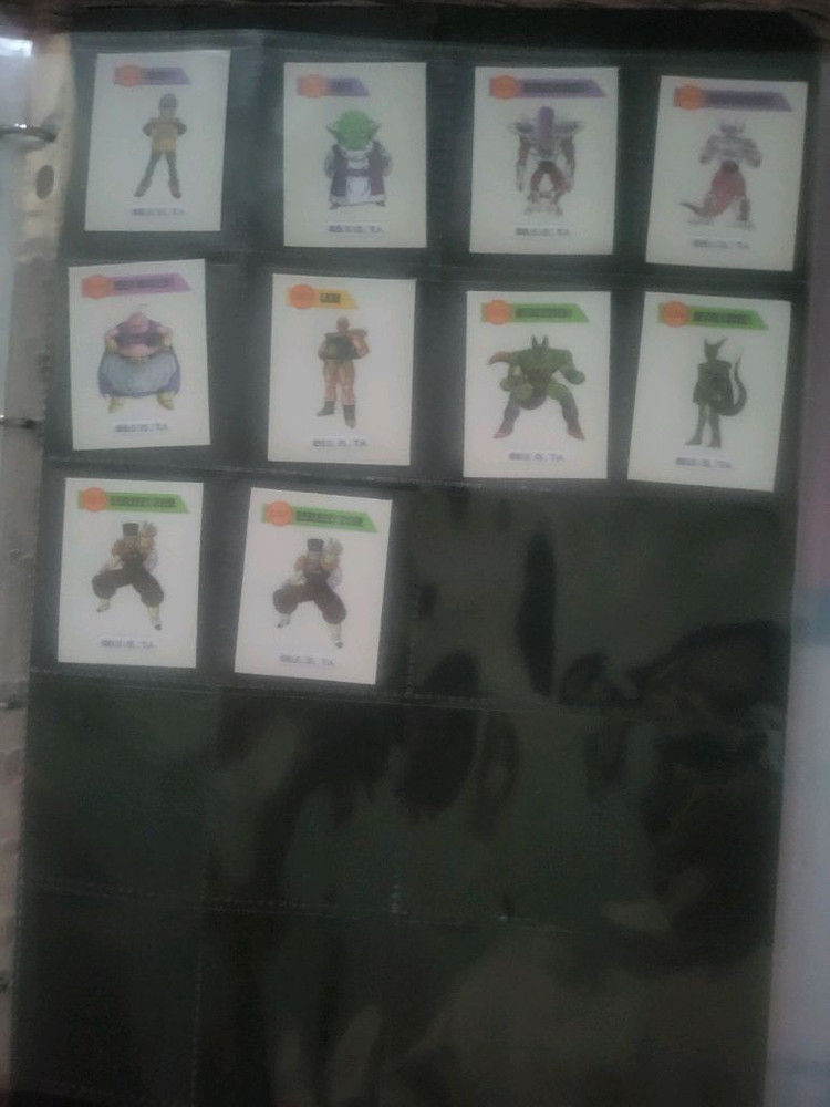 포켓몬스터, 드래곤볼띠부띠부씰 이미지