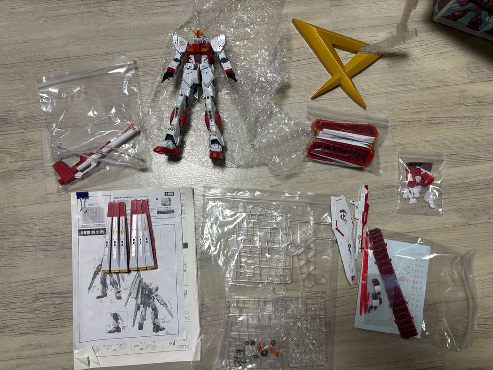중국제 뉴건담 MG 1/100 중국한정판 버전--4