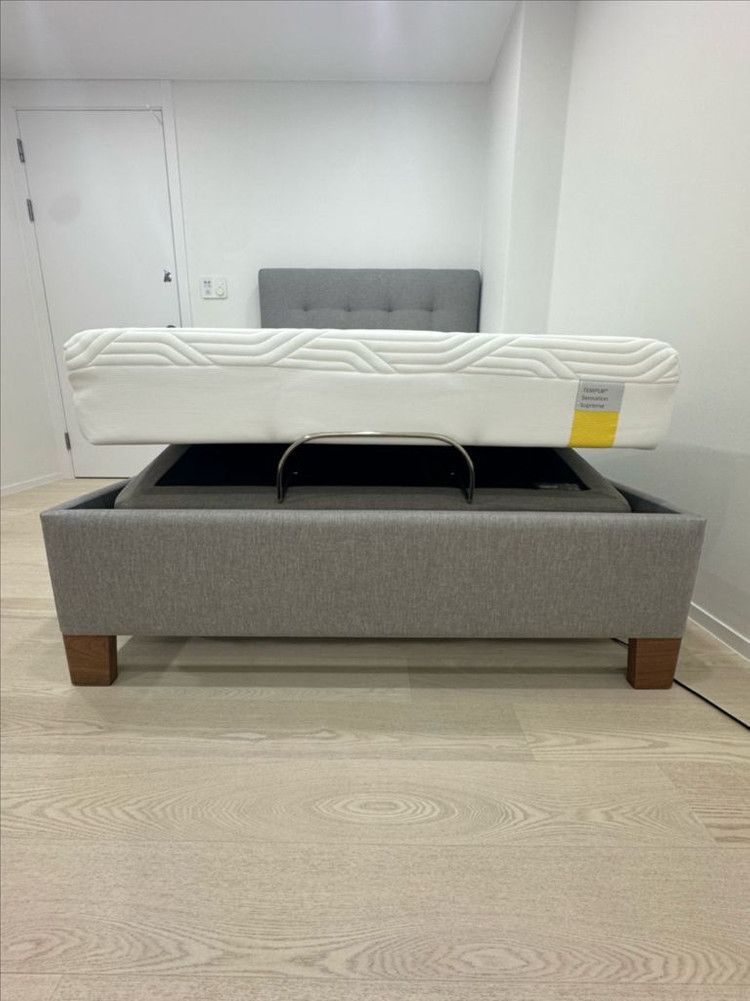 템퍼 모션베드 제로지 슈퍼싱글 매트리스포함 이미지