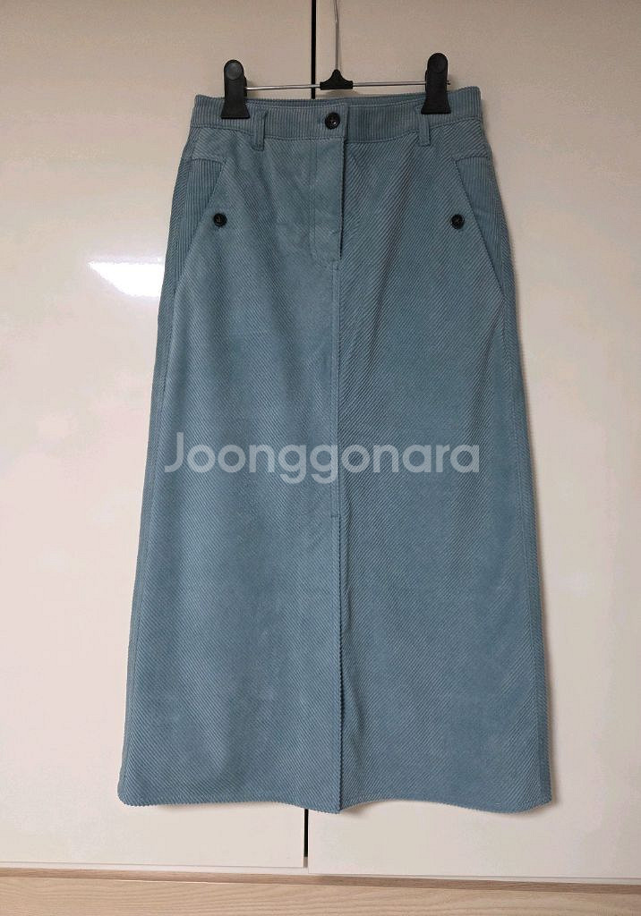 더캐시미어 코듀로이 스커트 55 랑방 타임 마인--1