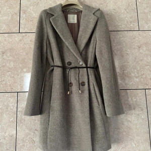 Max Mara 알파카 코트 그레이 42