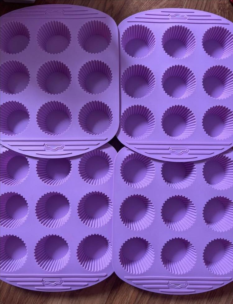 버블뱅크 비누공예 컵케이크 9구 실리콘 몰드 이미지