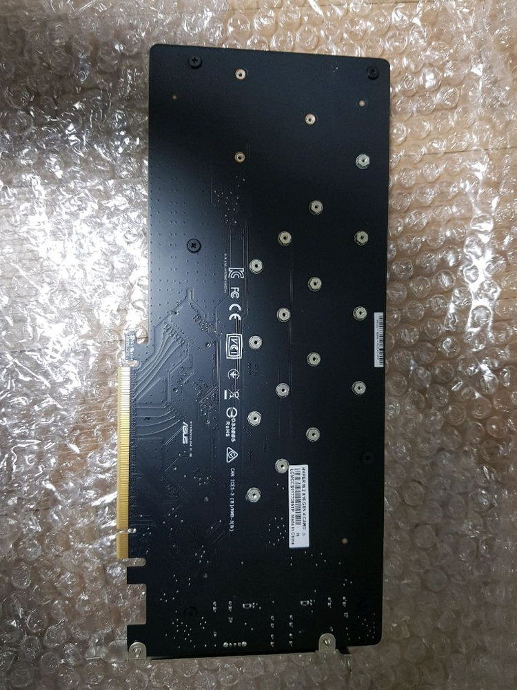 ASUS 하이퍼 M.2 x16 Gen4 카드 (B550-XE 번들 미사용)--1
