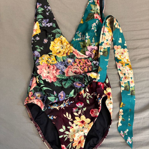 Zimmermann 짐머만 플라워 패턴 원피스 수영복 AUS 8