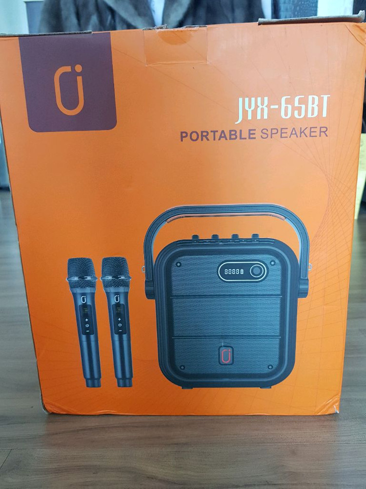 JYX-65BT 휴대용 노래방 스피커 새상품--2