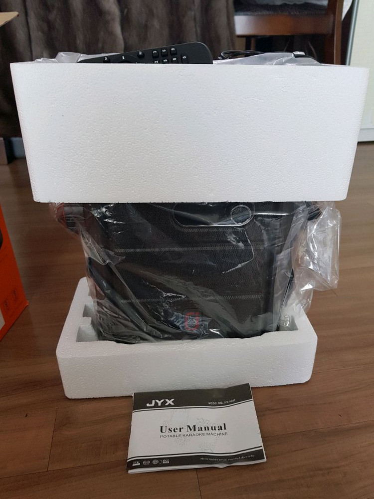 JYX-65BT 휴대용 노래방 스피커 새상품--4