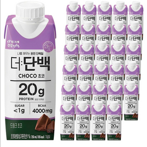더단백 초코맛 250ml 36개 4박스 팝니다