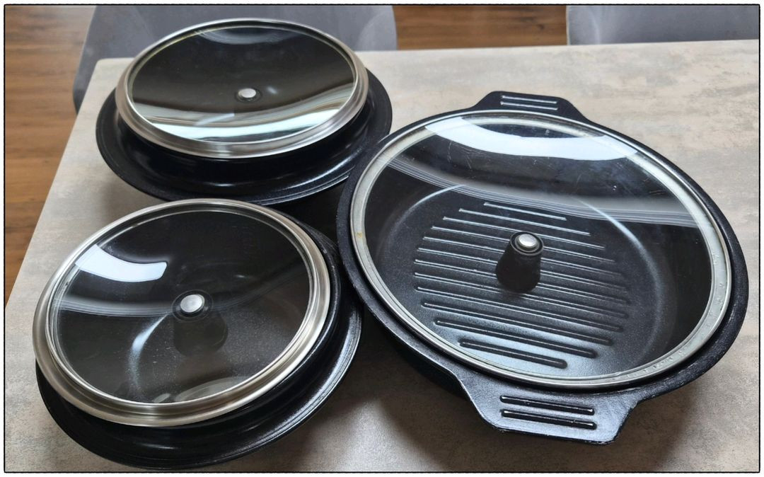 IH 만능요리가마솥, 쿠커 가정용 3종 세트[21,23,31cm]--1