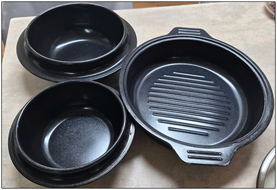 IH 만능요리가마솥, 쿠커 가정용 3종 세트[21,23,31cm]--2