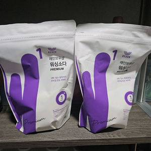 레인보우샵 워싱소다 프리미엄 1kg 2개