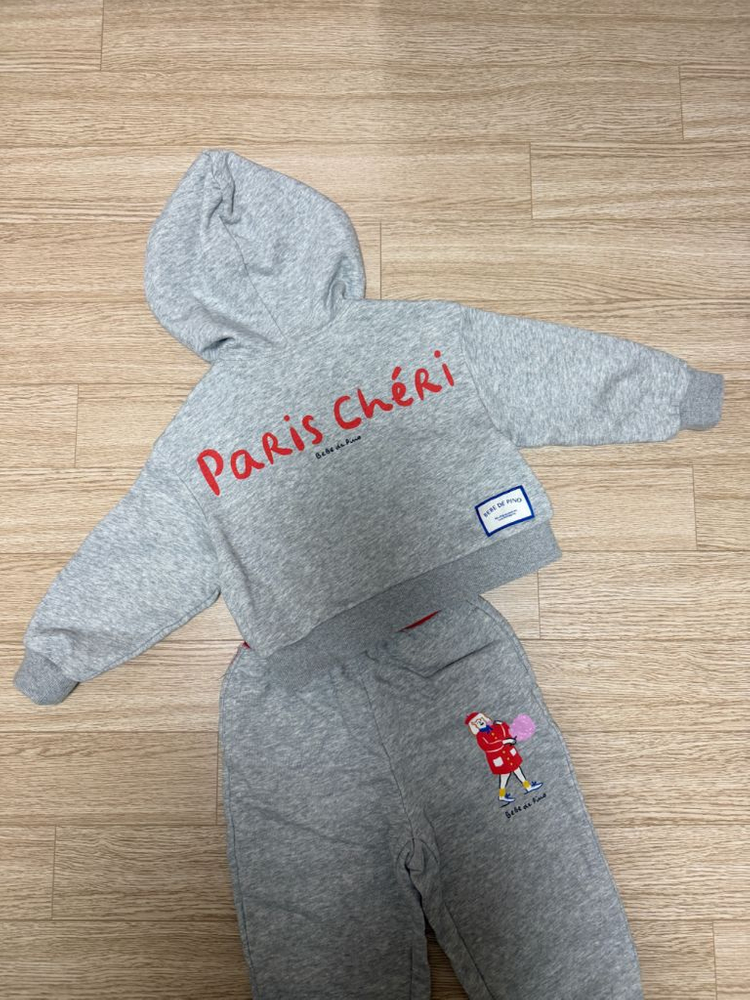 베베드피노 후드집업 상하세트100사이즈 이미지