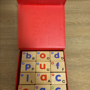 상태최상_파닉스 원목자석블럭 (세트별가격봐주세요)