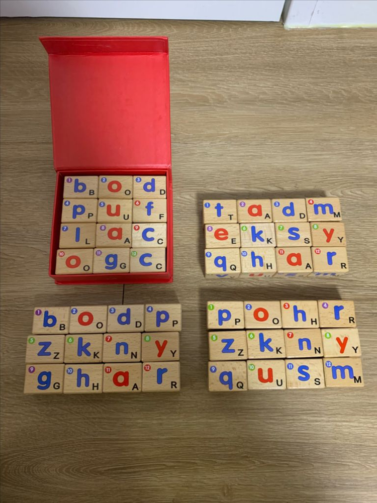 상태최상_파닉스 원목자석블럭 (세트별가격봐주세요)--2