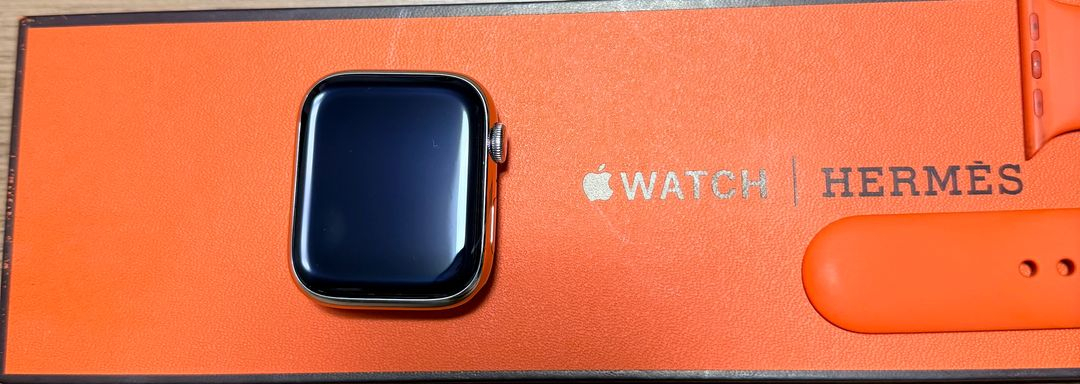 애플워치7 실버 에르메스 45mm full box 이미지