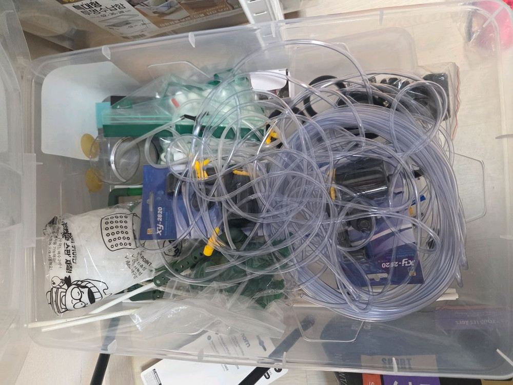 물생활 어항용품 일괄--1