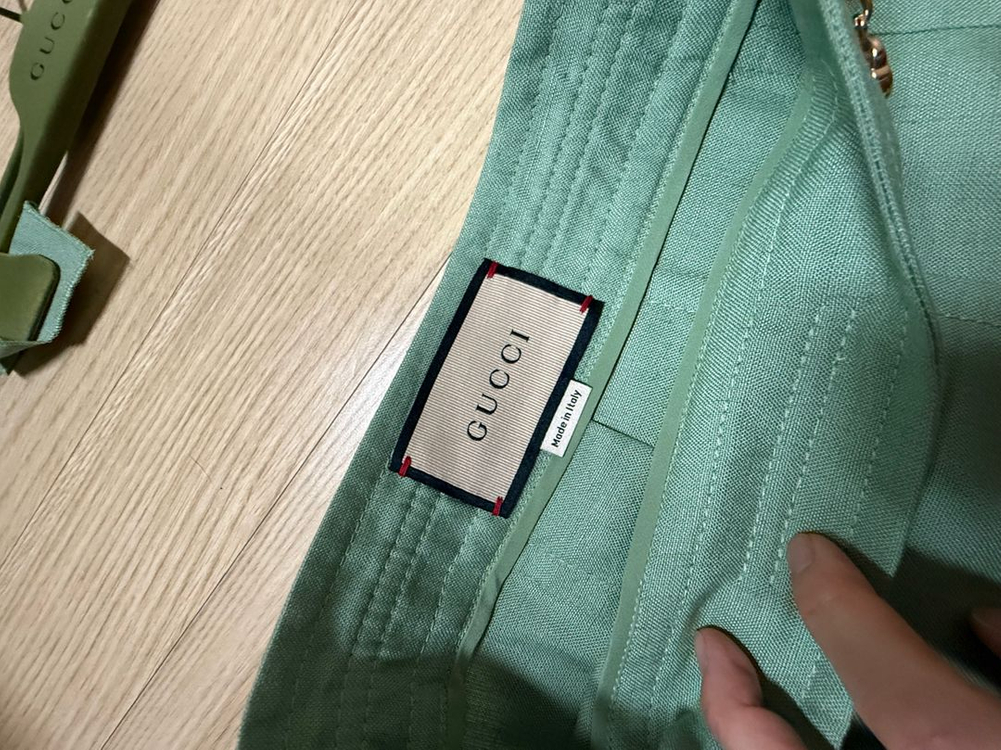 구찌 린넨 혼방 스커트 36사이즈--2