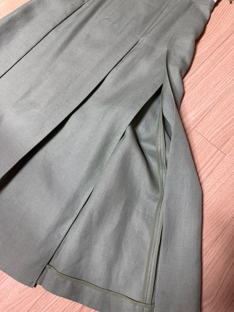 구찌 린넨 혼방 스커트 36사이즈--6