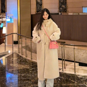 [가을맞이 특별할인] 에코 밍크 더플 후드코트 이미지