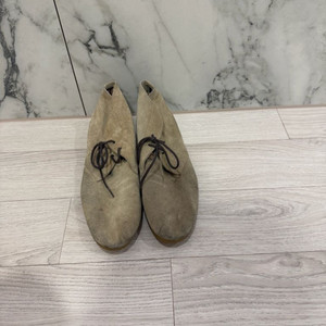 베이지 스웨이드 데저트 부츠 265mm