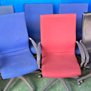 한샘퍼시스사무용의자 피자의자 칼라의자 컬러바퀴의자