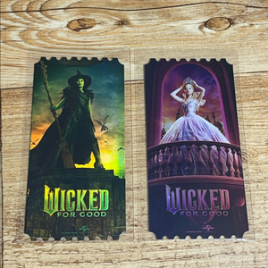 위키드 포굿 2편 오리지널티켓 2종일괄 ttt 아트카드 아리아나그란데 굿즈 이미지