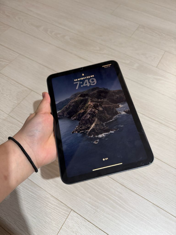 아이패드 미니 6세대 스페이스 그레이 64기가 + 애플펜슬 포함 + 전용케이스4개 + 박스포함--6