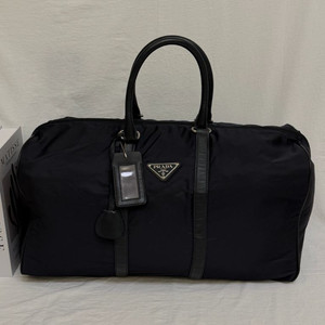 정품 프라다 나일론 골프 보스턴백 여행가방 네이비색상