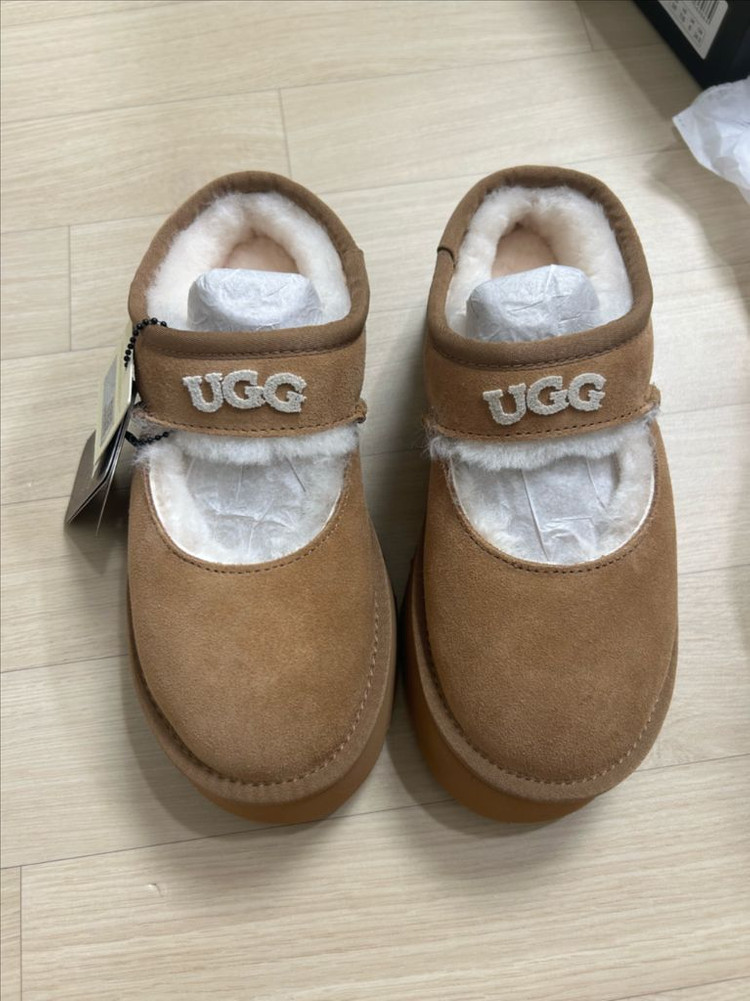 어그 메리제인 플랫폼 OB1000 체스넛 240-245 새상품 이미지