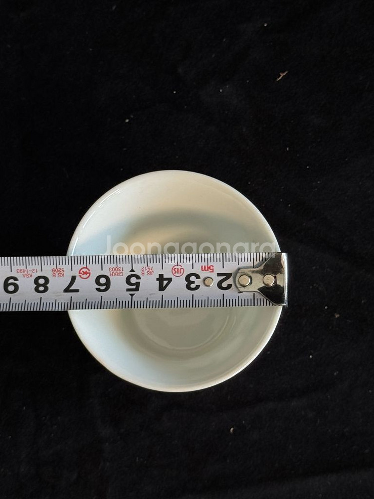 동치년제 분채 인물문 배화배 잔 골동품 고미술품 중국도자기 수집품--9