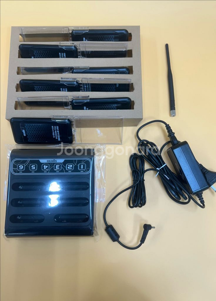 시스콜 진동벨 6구 세트--1