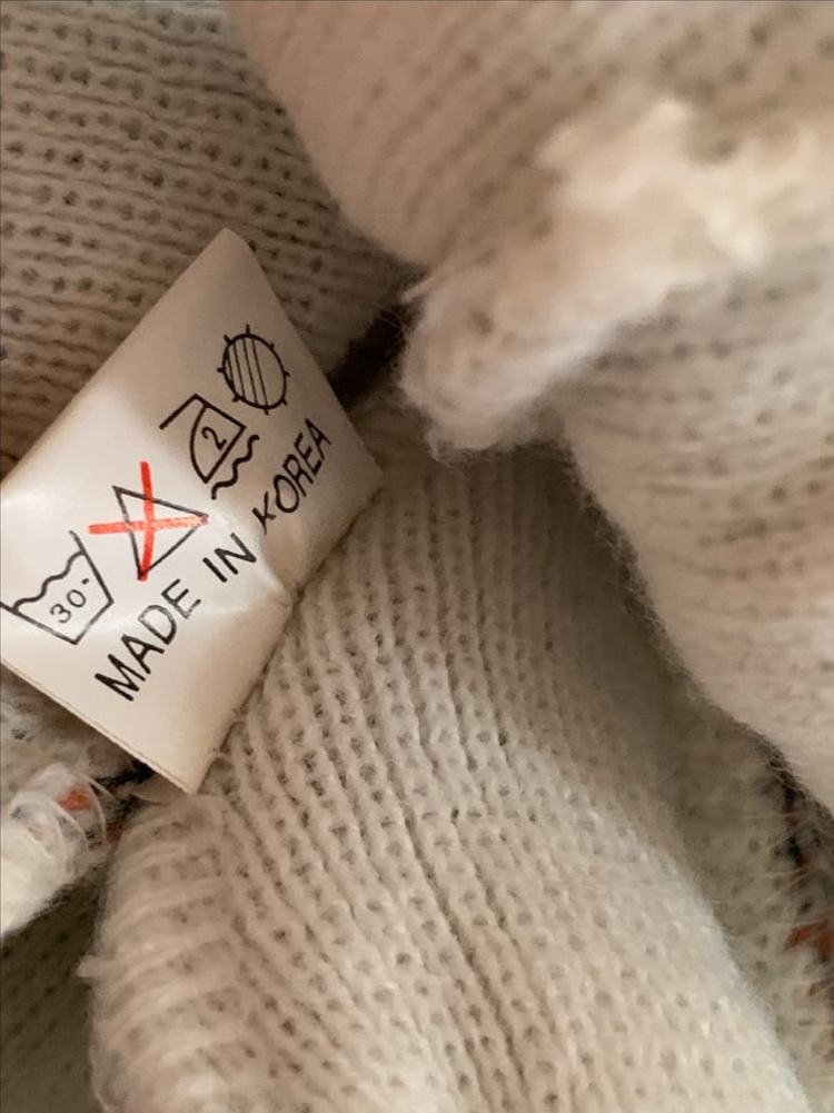 패턴 비니 (방울모자, 털모자)--2