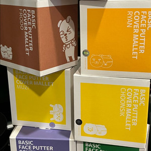 (새상품)카카오프렌즈 골프 베이직 페이스 퍼터커버 말렛