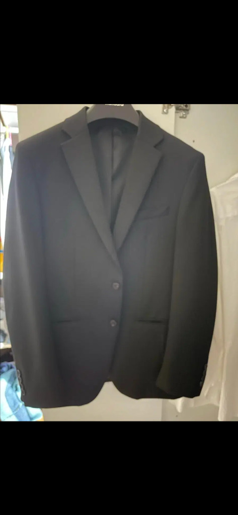 무신사 스탠다드 베이식 블레이저 미디움 사이즈 m 정장 자켓--1
