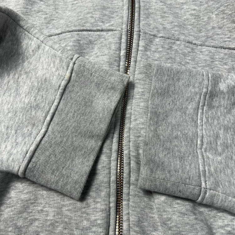 타미힐피거 컬렉션 오버핏 빅로고 후드집업 그레이 L--7