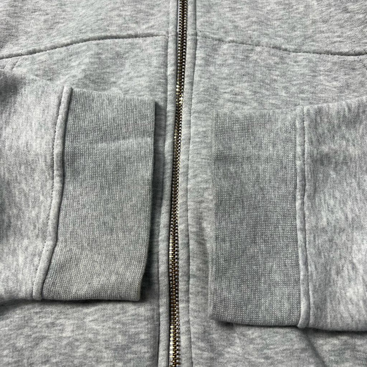 타미힐피거 컬렉션 오버핏 빅로고 후드집업 그레이 L--8