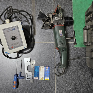 챔포 gtw-2100 파이프면취기 판재면취기 용접면취기 용접개선기 용접개선용면취기 팝니다.