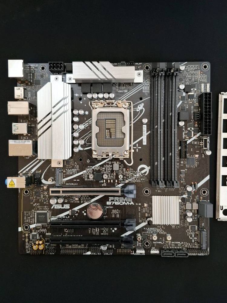 컴퓨터 메인보드 ASUS PRIME B760M-A DDR5(소켓 1700)--1