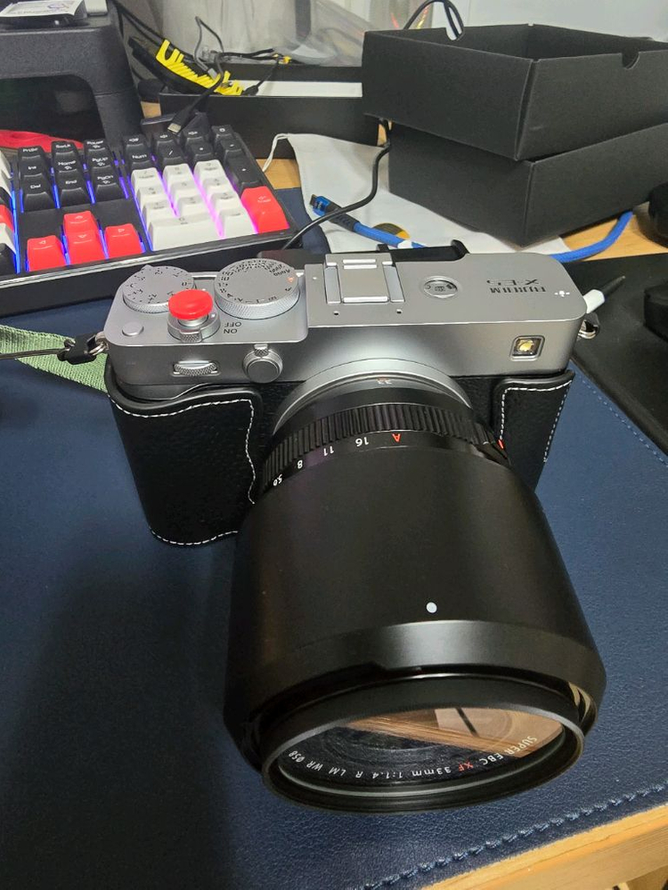 x-e5 코엠 가죽케이스 팝니다--1