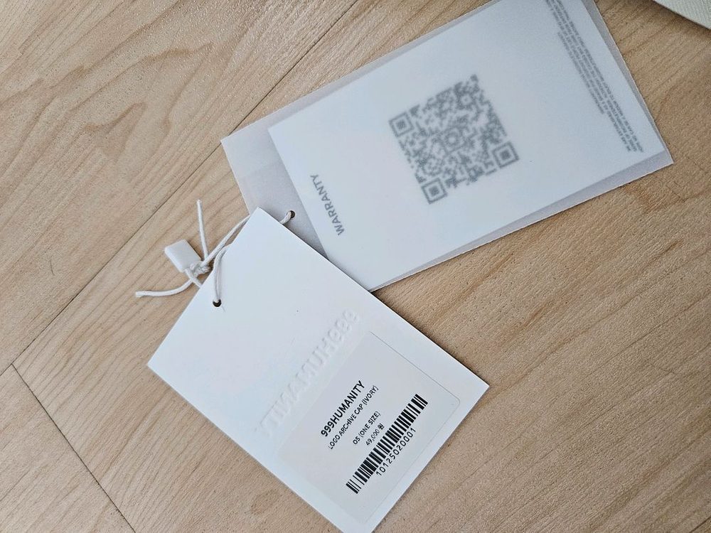 999휴머니티 모자 (아이보리) 이미지